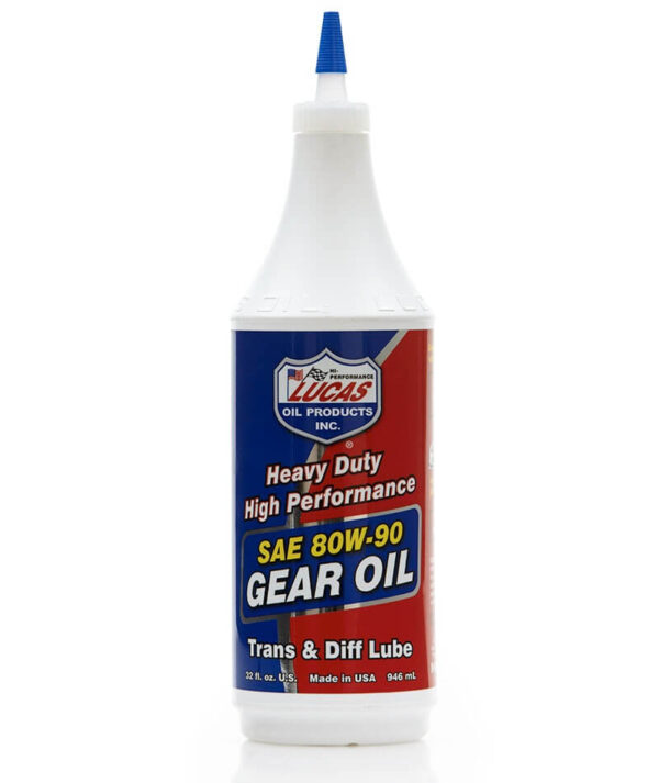 Lucas Gear Oil 80W90 1 Quart(946 ml) - Lucas Oil