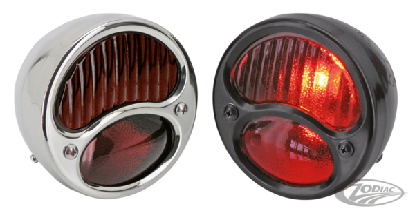 FANALE POSTERIORE STILE FORD cromato.