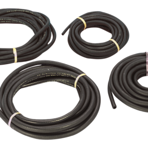 TUBO OLIO/CARBURANTE IN NEOPRENE NERO   Diam. interno 3/8" (9.5mm)