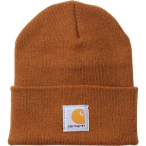 Knit Cuffed Beanie Carhartt Brown