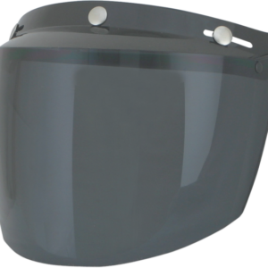 Visiera alzabile vintage a 3 bottoni