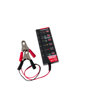 Batteria BT02 e tester per batteria