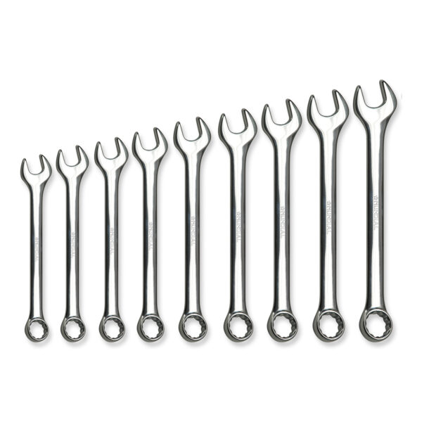 Serie 9 chiavi combinate in pollici