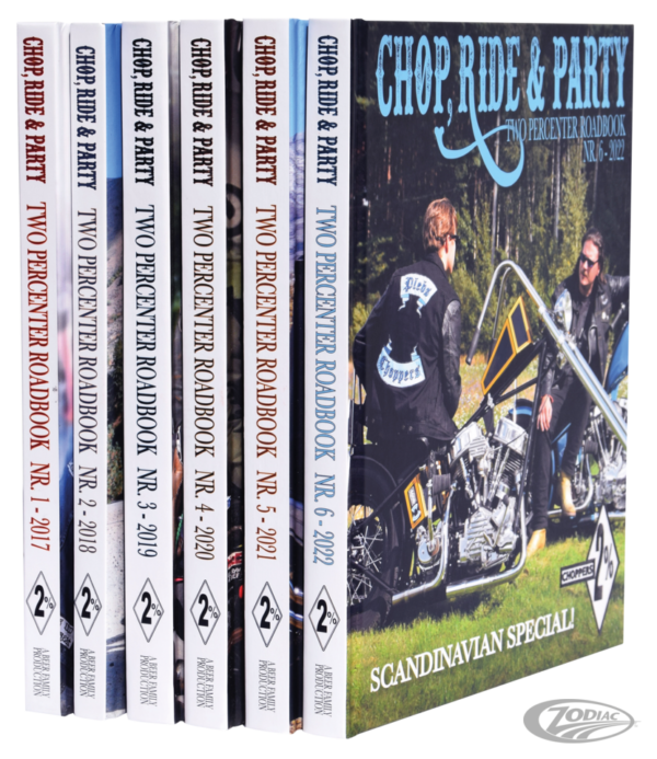 CHOP, RIDE & PARTY TWO PERCENTER ROADBOOKS - immagine 5