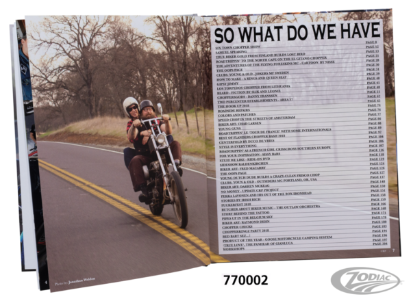 CHOP, RIDE & PARTY TWO PERCENTER ROADBOOKS - immagine 8